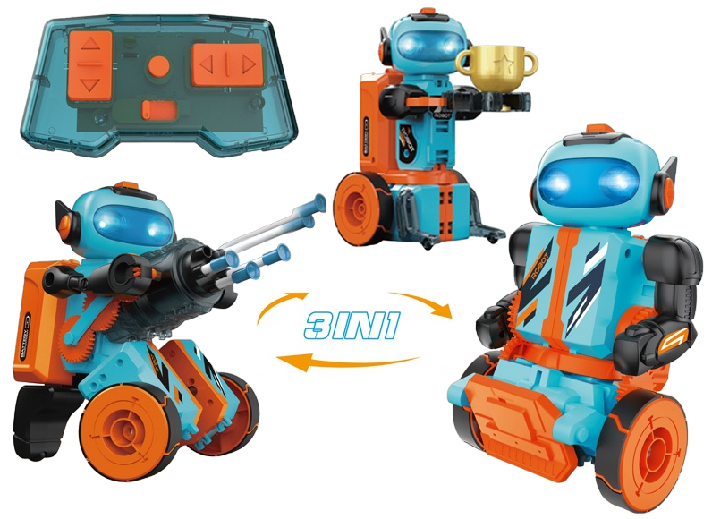 Robot pentru copii 3 în 1 Sonne - Ultron, cu programare