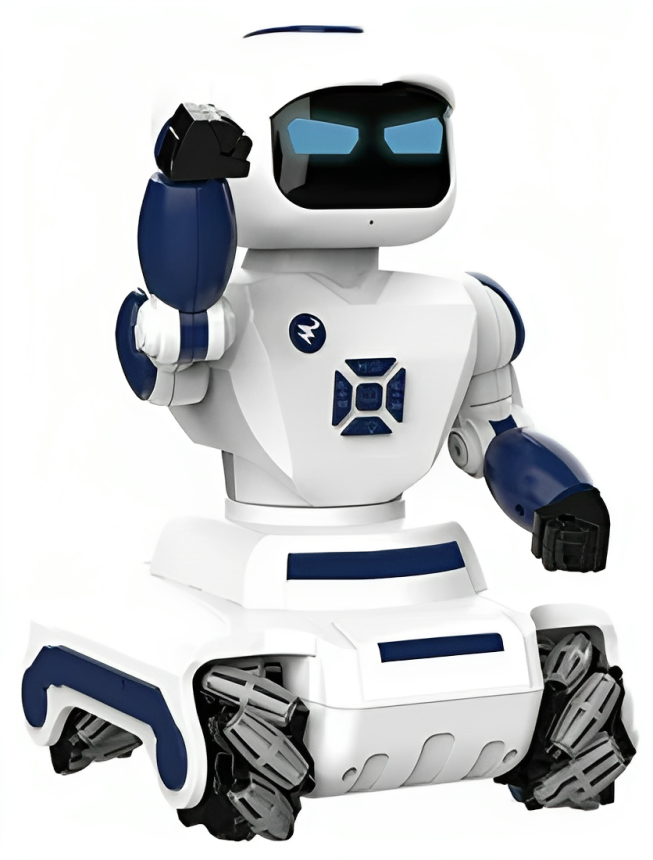 Robot copil Sonne - Naru, cu deplasare prin infraroșu, albastru