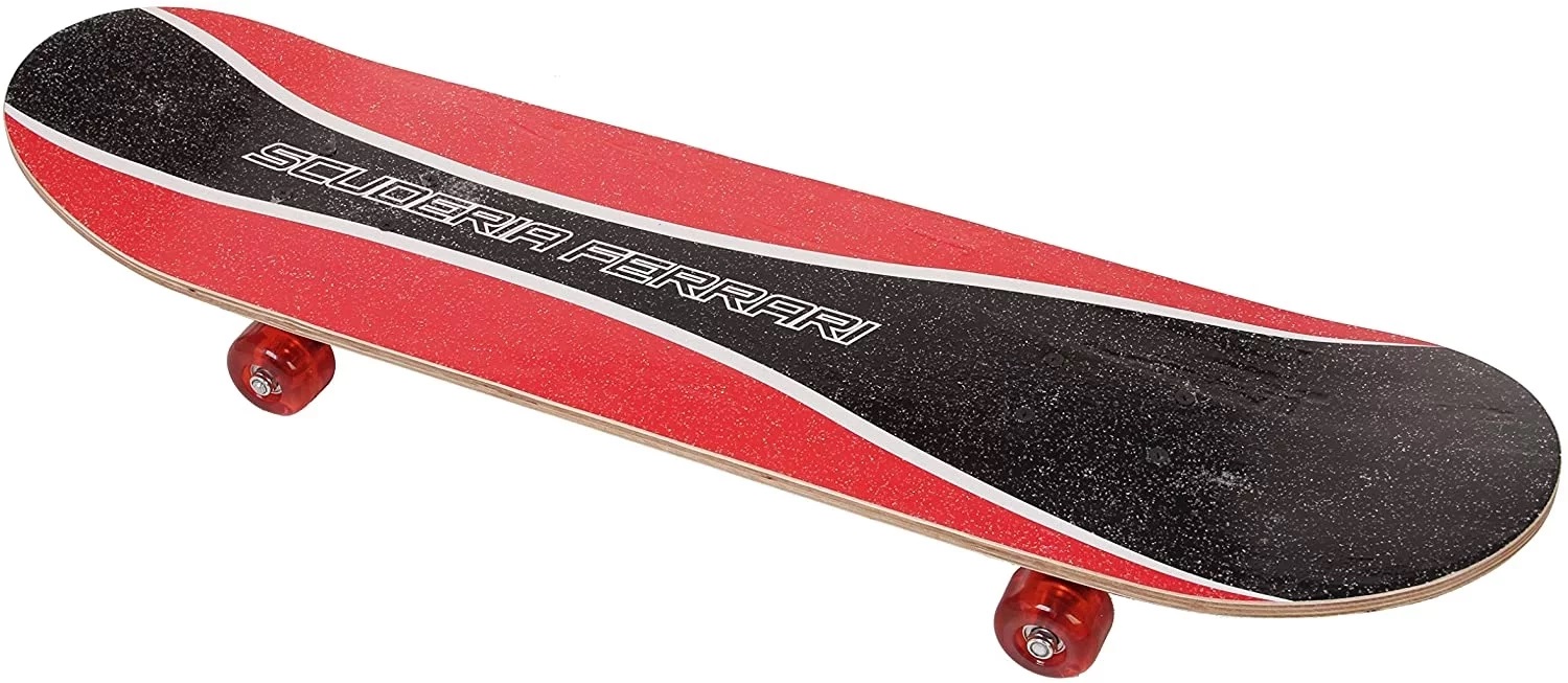 Skateboard pentru copii Mesuca - Ferrari, FBW19, rosu
