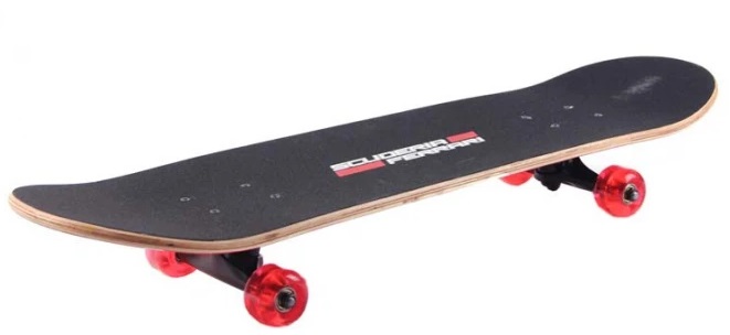 Skateboard pentru copii Mesuca - Ferrari, FBW21, rosu