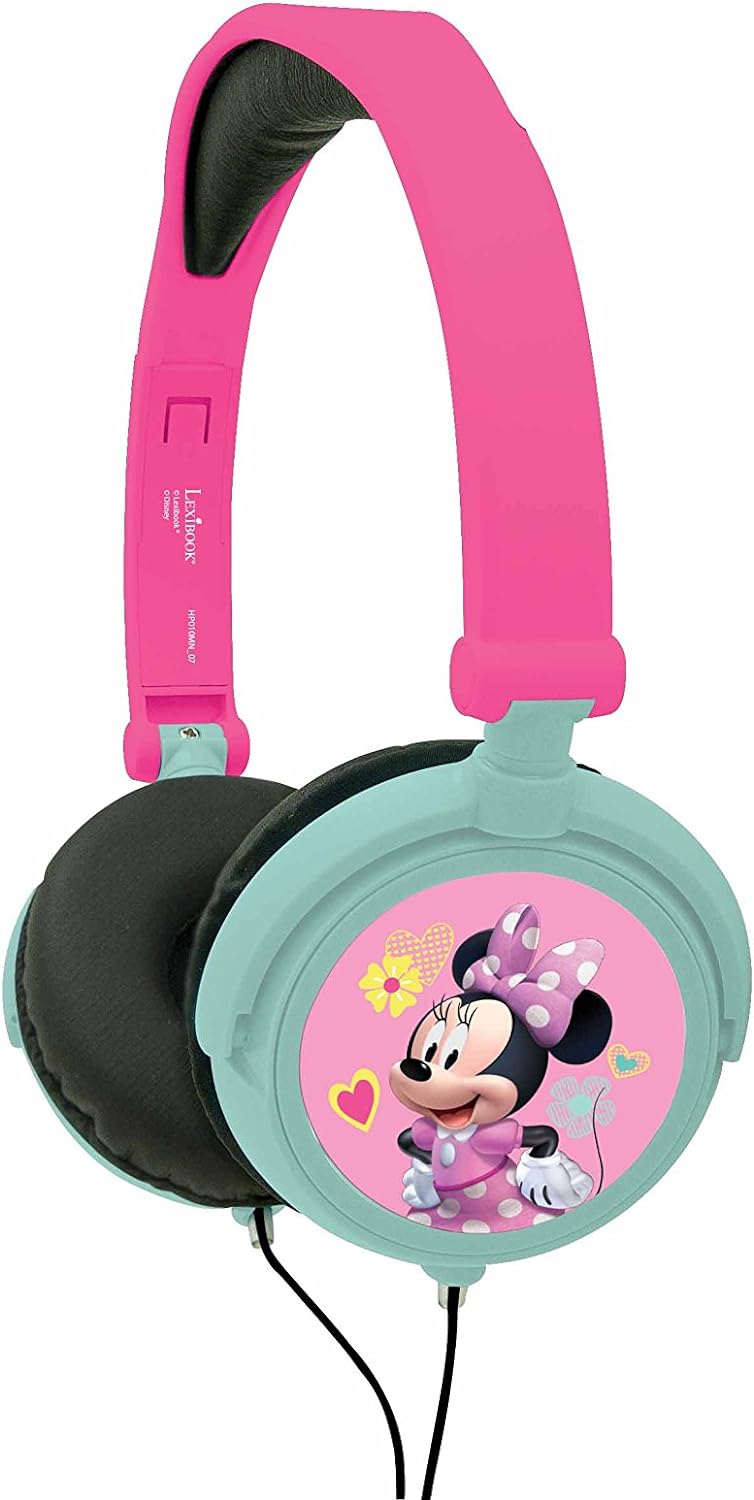Căști pentru copii Lexibook - Minnie HP010MN, multicolor