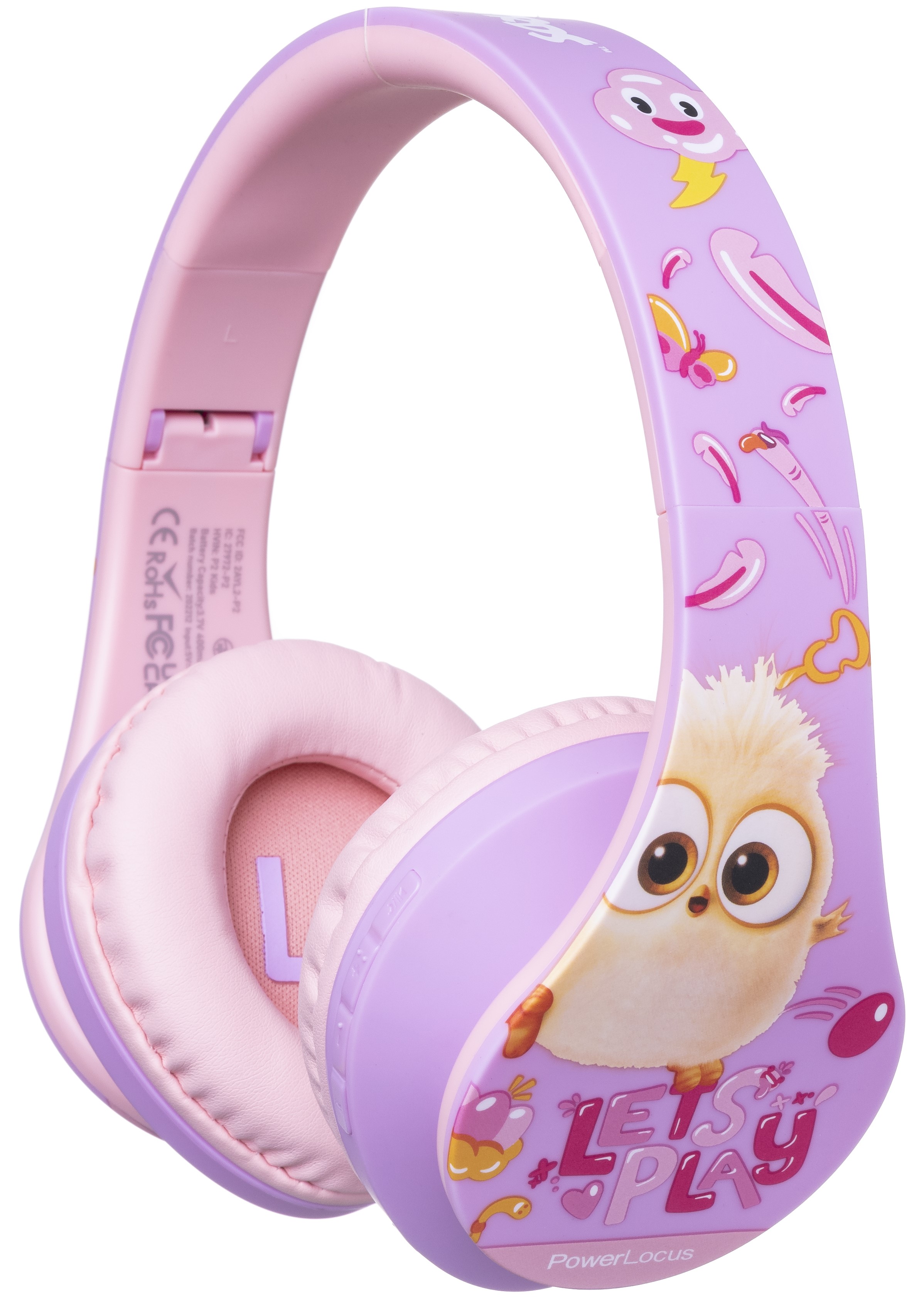 Căști pentru copii PowerLocus - P2 Kids Angry Birds, wireless,…