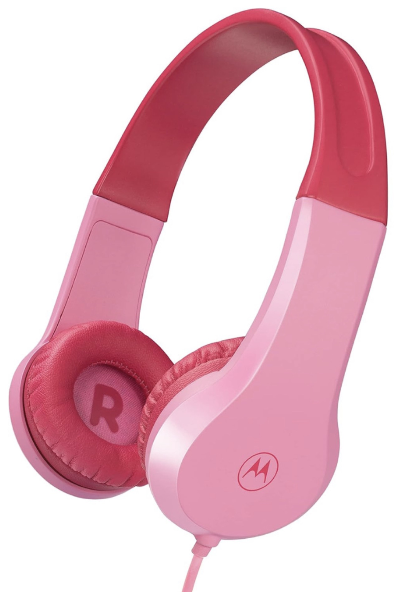 Căști cu fir pentru copii Motorola - JR200, pink