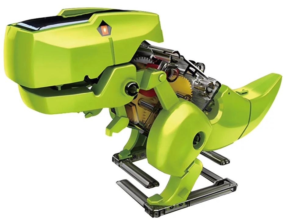 Robot solar pentru copii 4 în 1 Guga STEAM - Dinozaur
