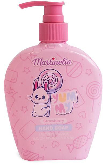 Săpun lichid de mâini pentru copii Martinelia Yummy - Strawberry, 250 ml