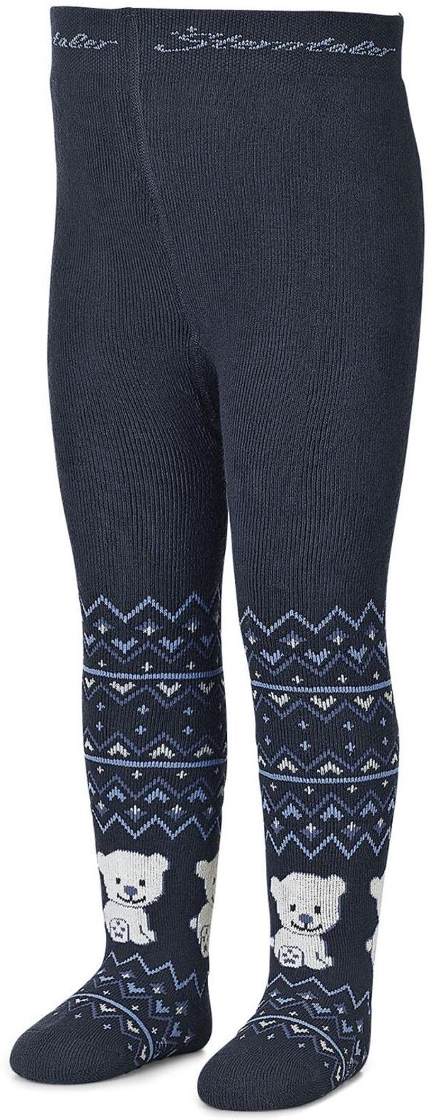 Dres termic pentru copii Sterntaler - Cu urși, 62 cm, 4-5 luni, albastru