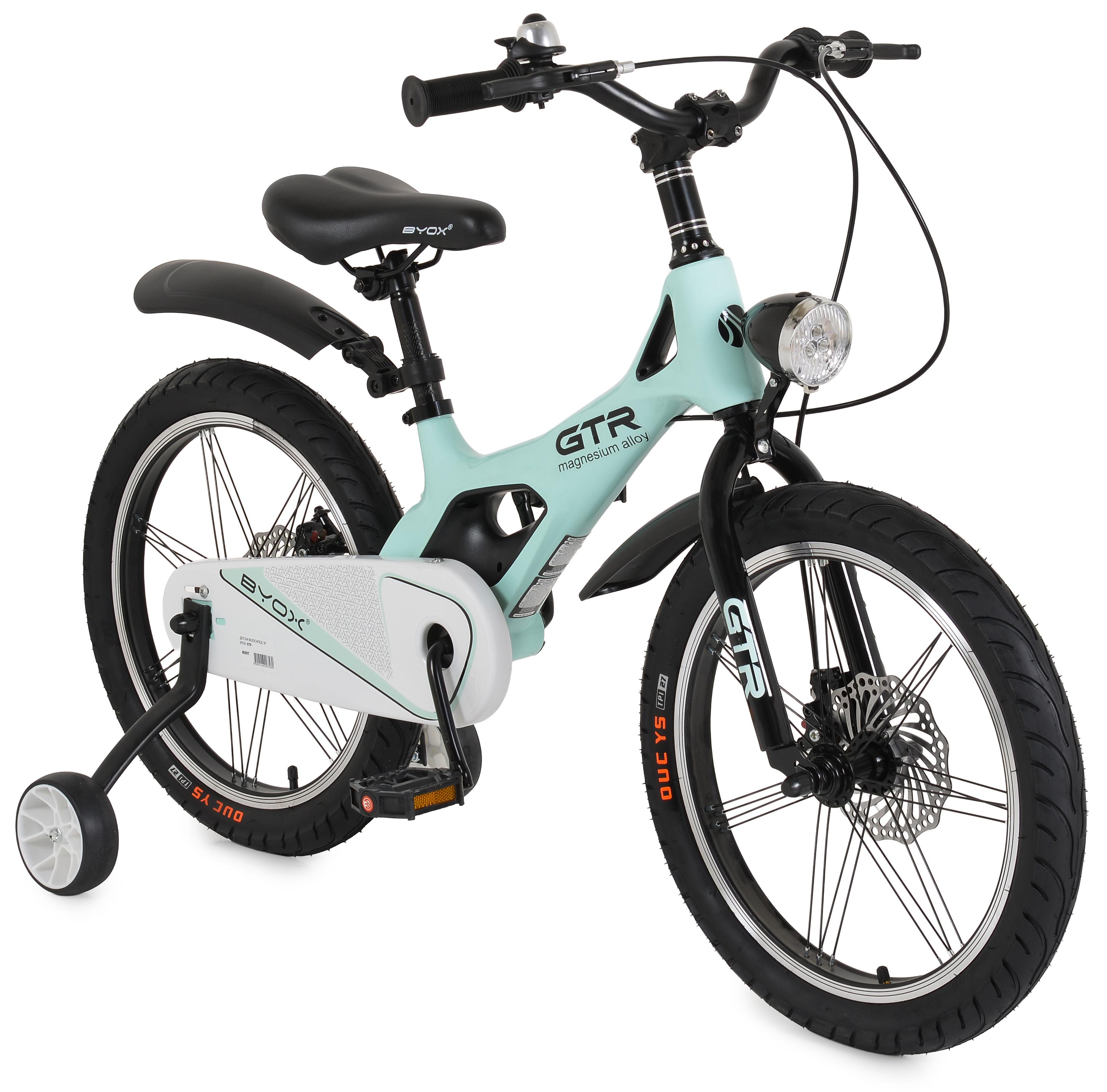 Bicicletă pentru copii Byox - GTR, 18'', mentă