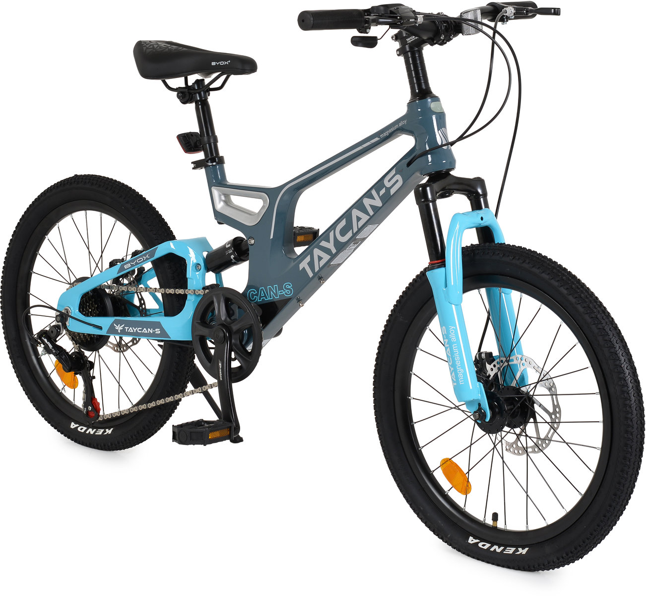 Puzzle pentru copii Byox - Taycan-S, 20'', albastru