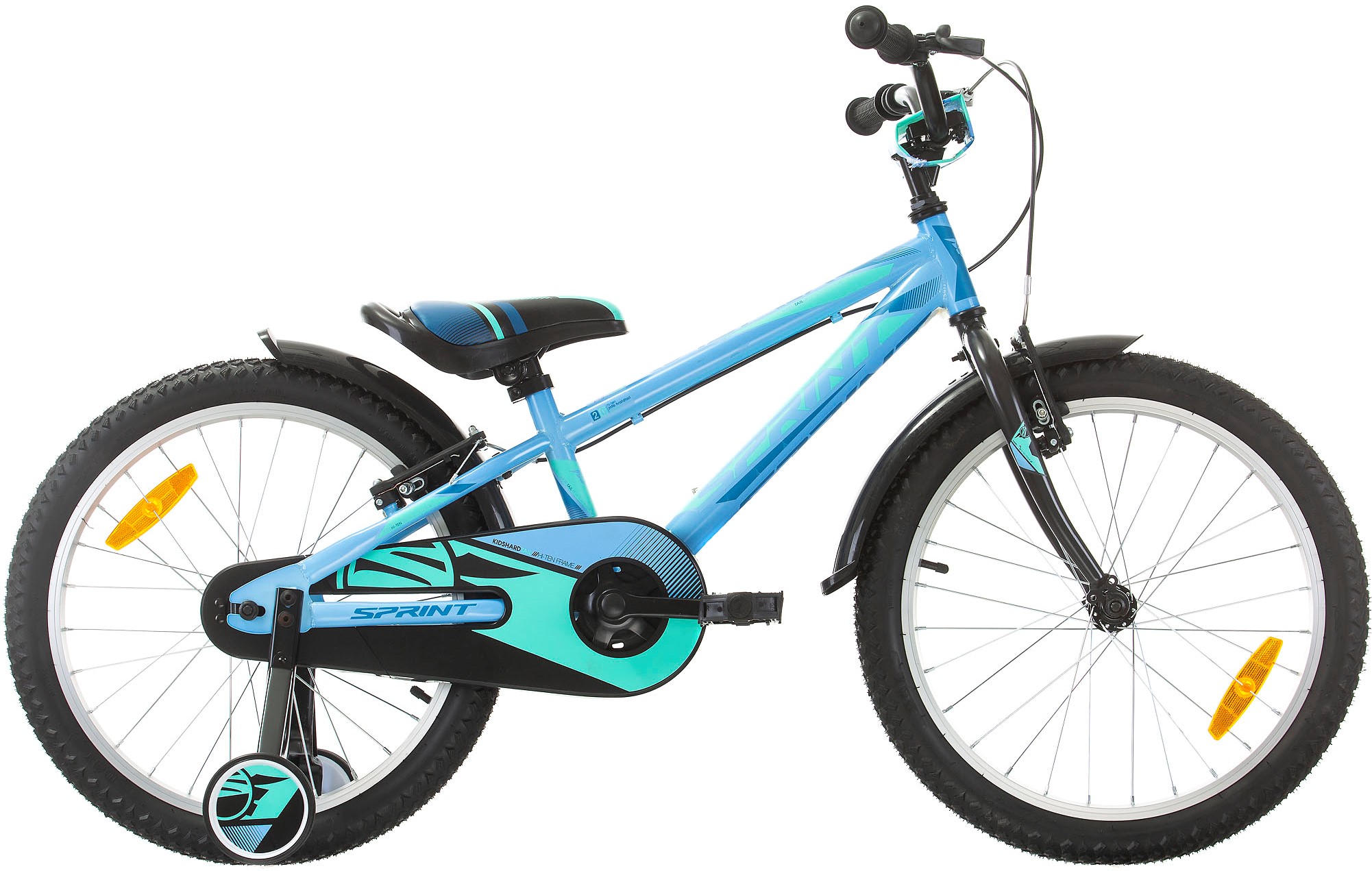 Bicicletă pentru copii SPRINT - Casper, 20", 242 mm, albastru deschis