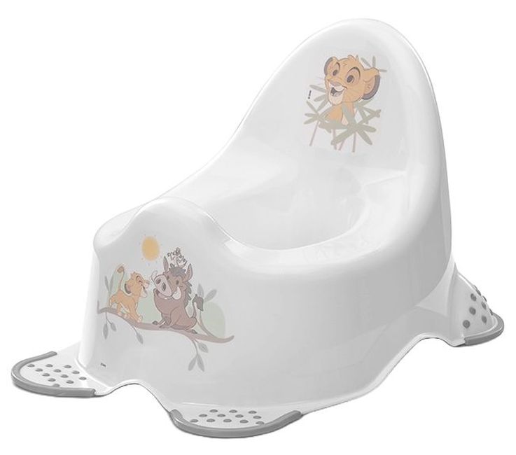 Olită anatomică pentru copii Lorelli - Leu regal, alb