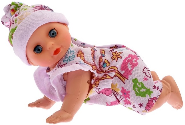 Păpuşă bebeluş Raya Toys - Mersul în patru labe și mersul pe jos, Sortiment