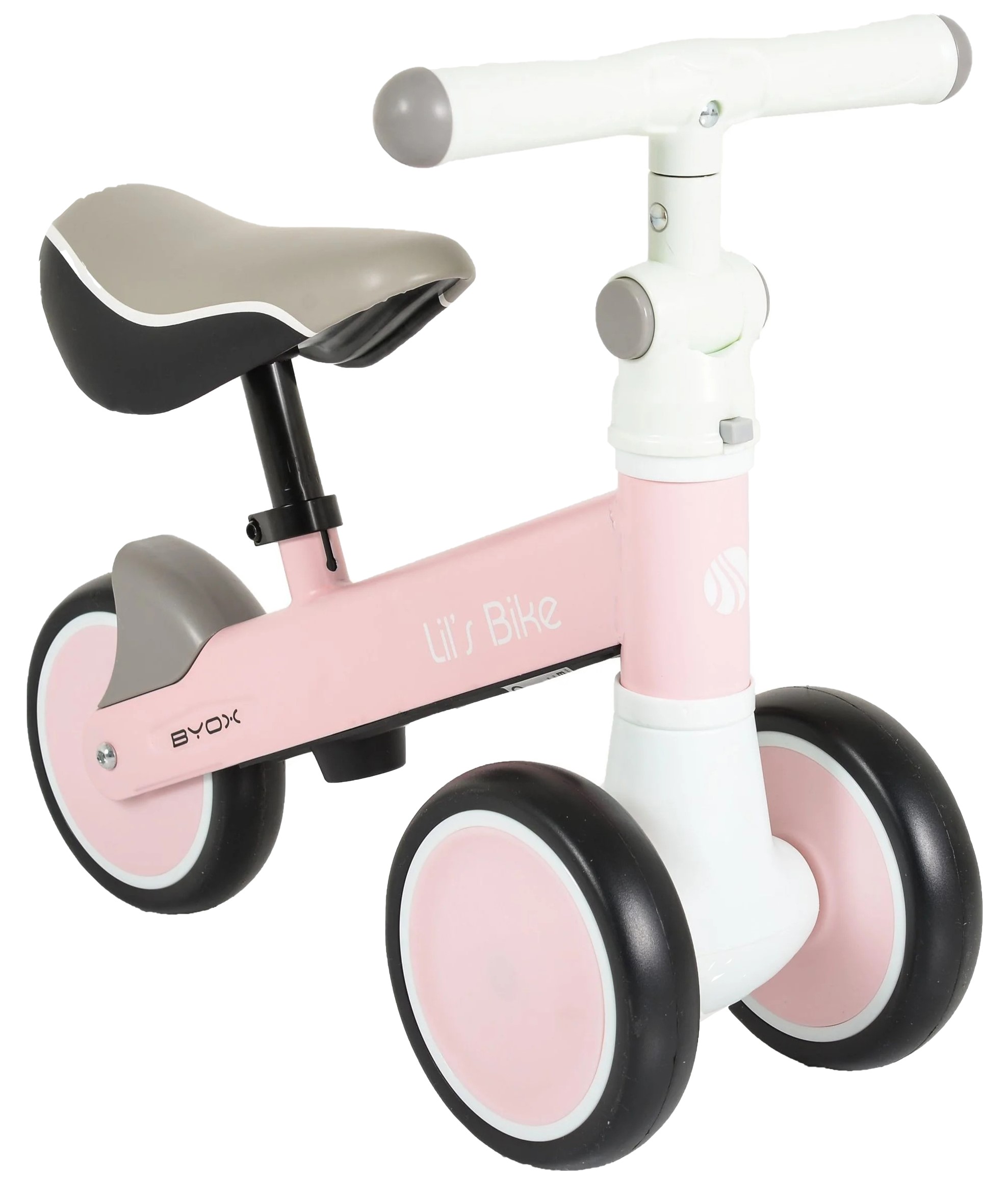 Bicicletă de echilibru pentru copii  Byox - Lil's Bike, roz