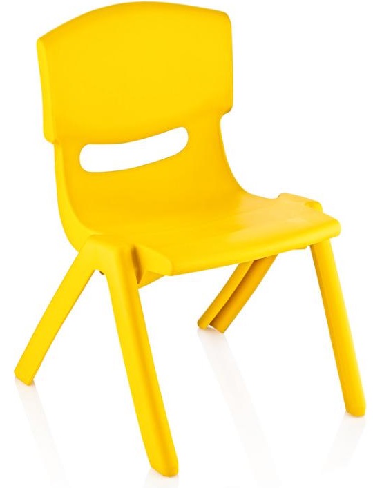 Scaun pentru copii Sonne - Fantezie, galben
