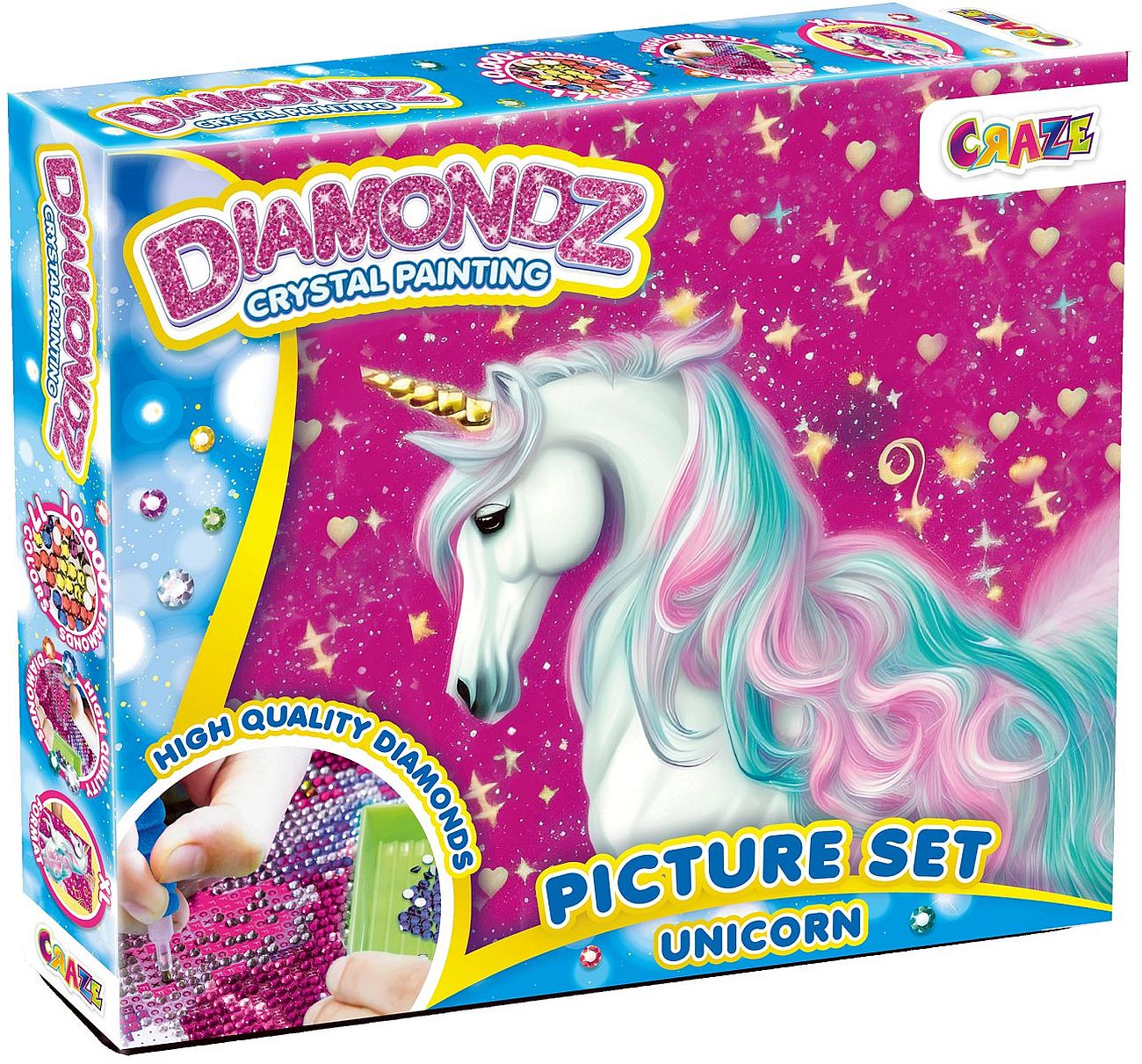Goblen cu diamante Craze - Unicorn
