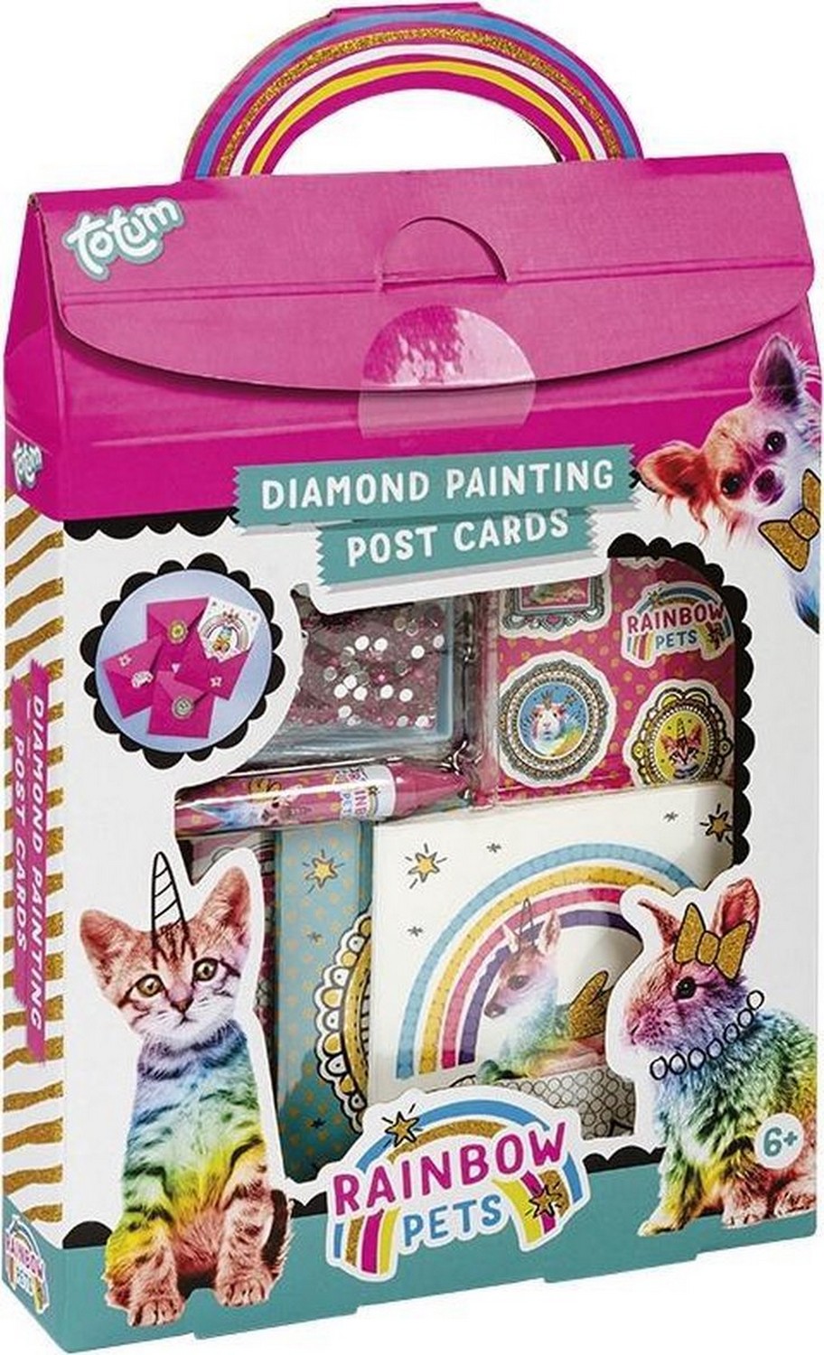 Set de artizanat Totum Rainbow pets