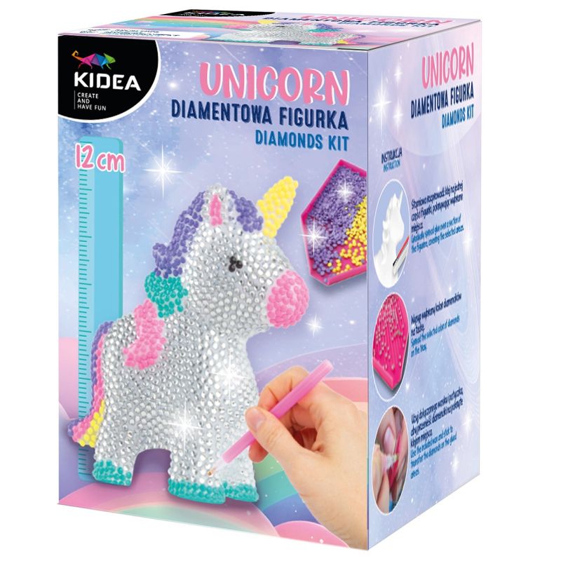 Figurină de diamant Kidea - Unicorn
