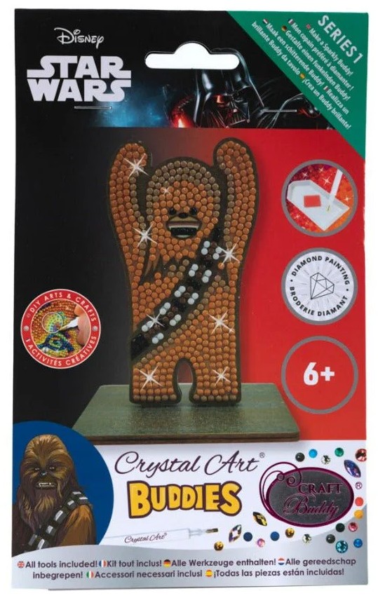 Figurină cu diamant  Craft Buddy - Chewbacca