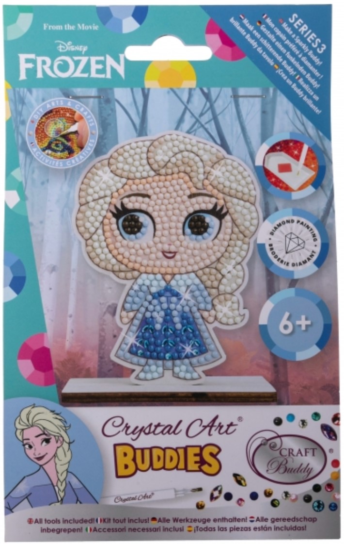 Figurină cu diamant  Craft Buddy - Elsa