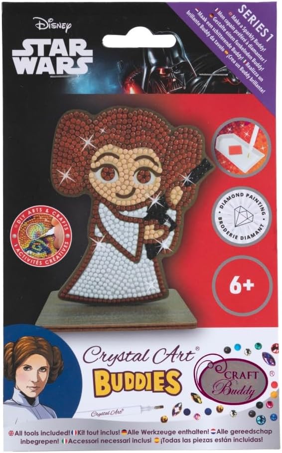 Craft Buddy Diamond Figure - Prințesa Leia