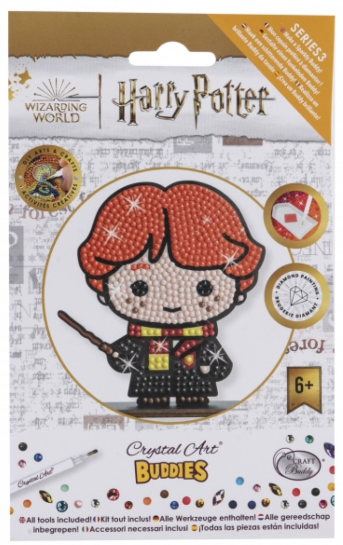 Figurină cu diamant  Craft Buddy - Ron Weasley