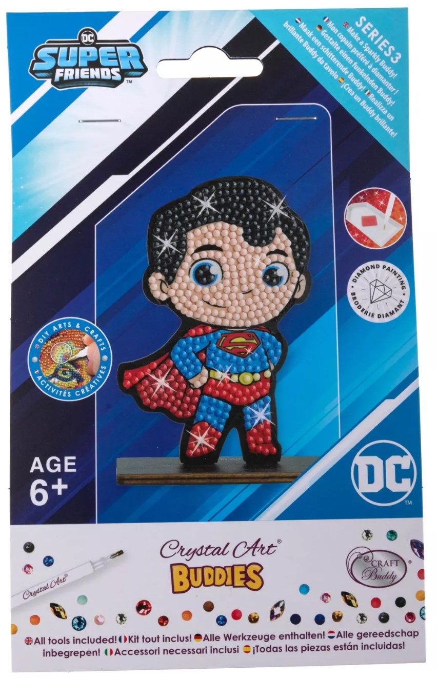Figurină cu diamant  Craft Buddy - Superman