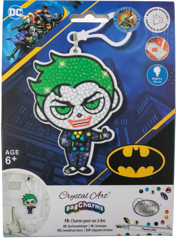 Pandantiv de geantă cu diamant Craft Buddy - Joker