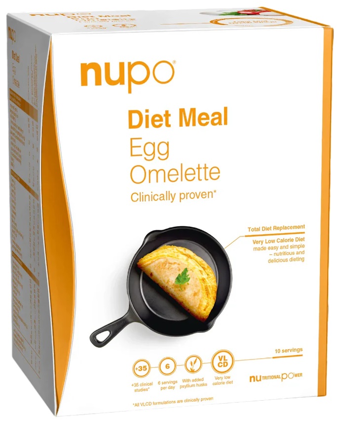 Diet Meal Omletă, 10 x 34 g, Nupo