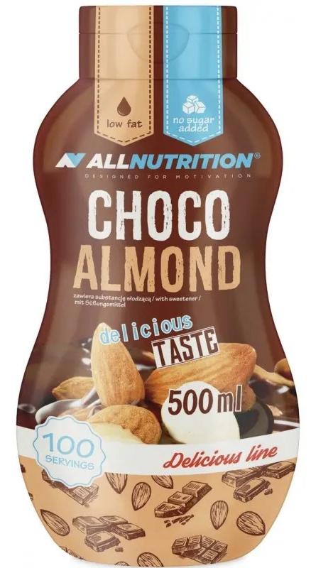 Sirop dietetic AllNutrition Choco Almond - 500 ml