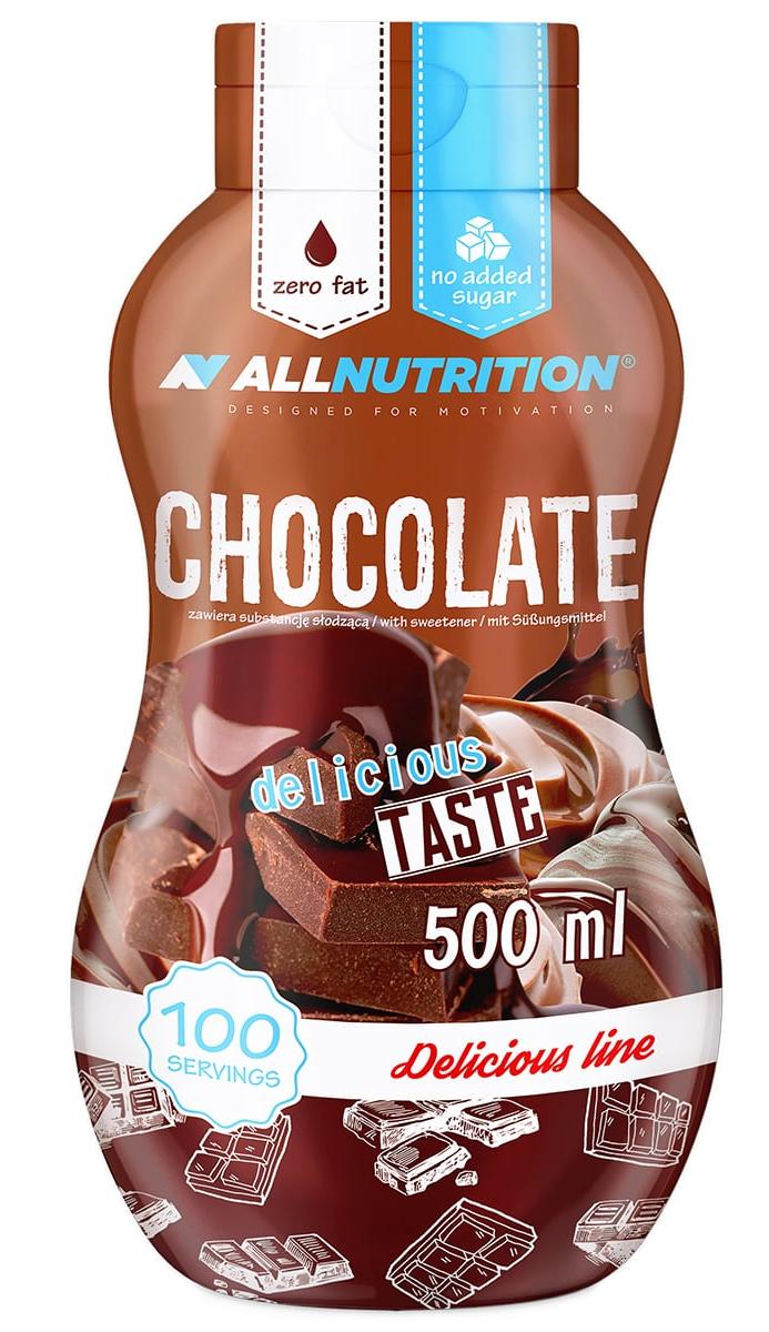 Sirop dietetic AllNutrition - ciocolată, 500 ml