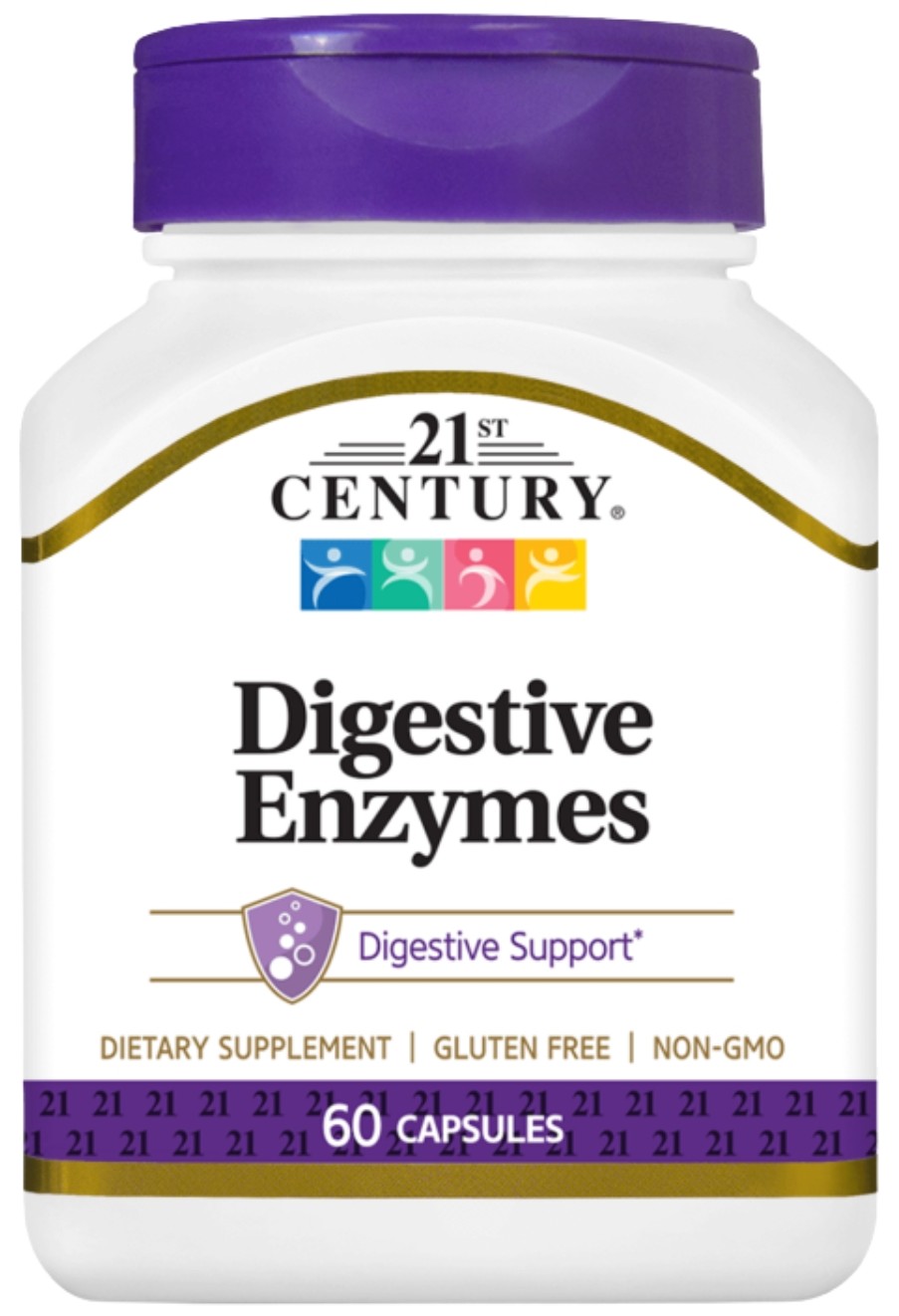 Digestive Enzymes, 60 capsule, 21st Century