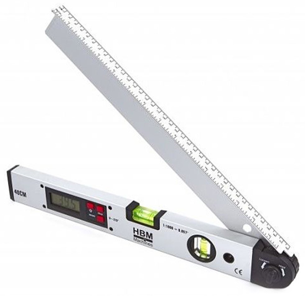 Raportor digital HBM - 7489, 40 cm, cu baterie