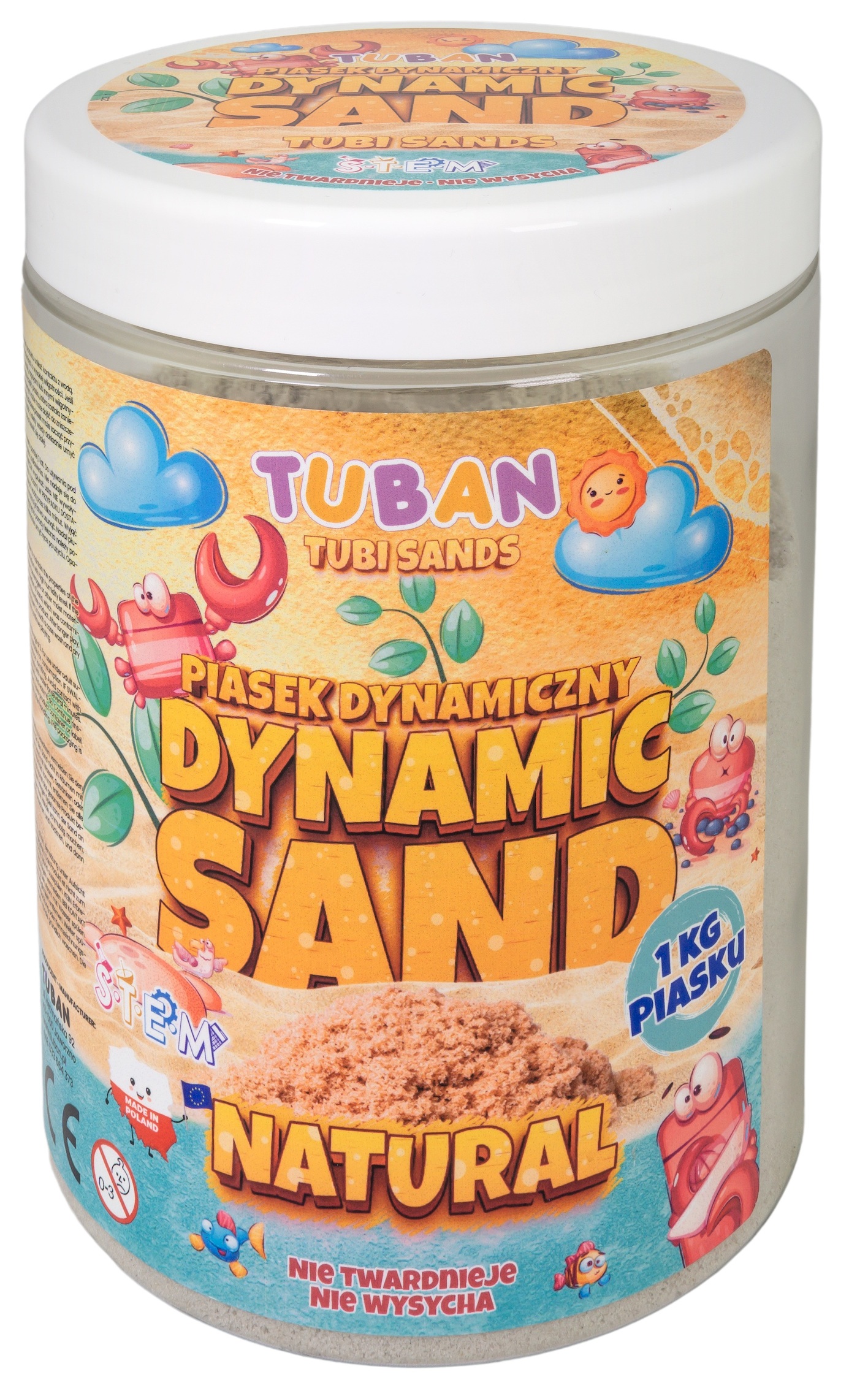 Nisip dinamic Tuban - Natural, 1 kg