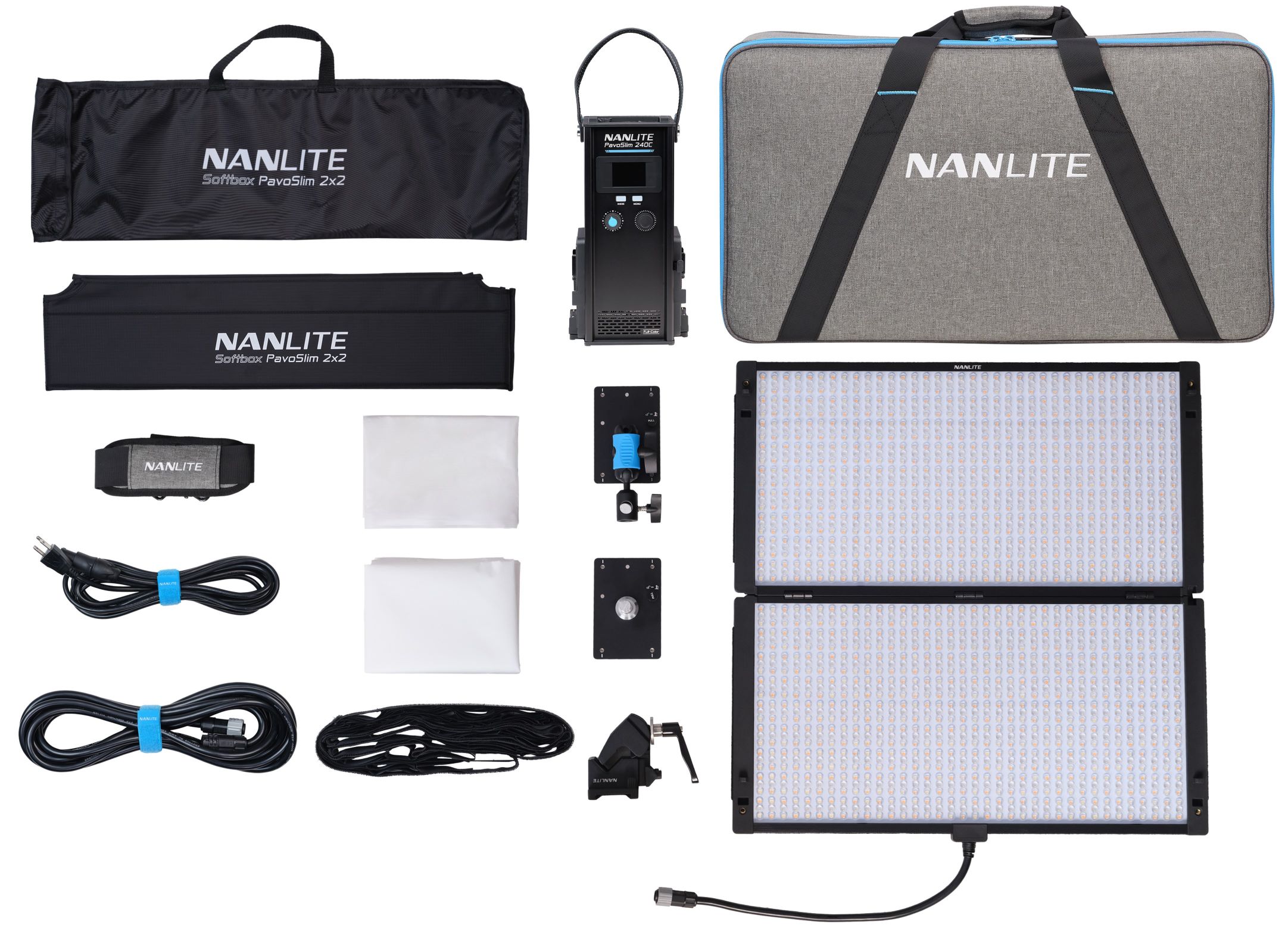 Iluminare cu diode Nanlite - PavoSlim 240C RGBWW