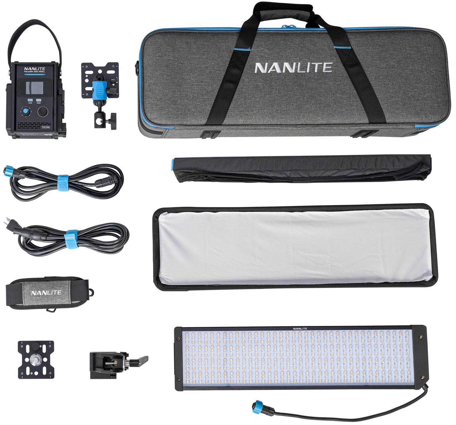 Iluminare cu diode Nanlite - PavoSlim 60CL RGBWW