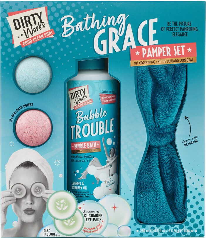 Dirty Works Set de baie Bathing Grace, 5 piece