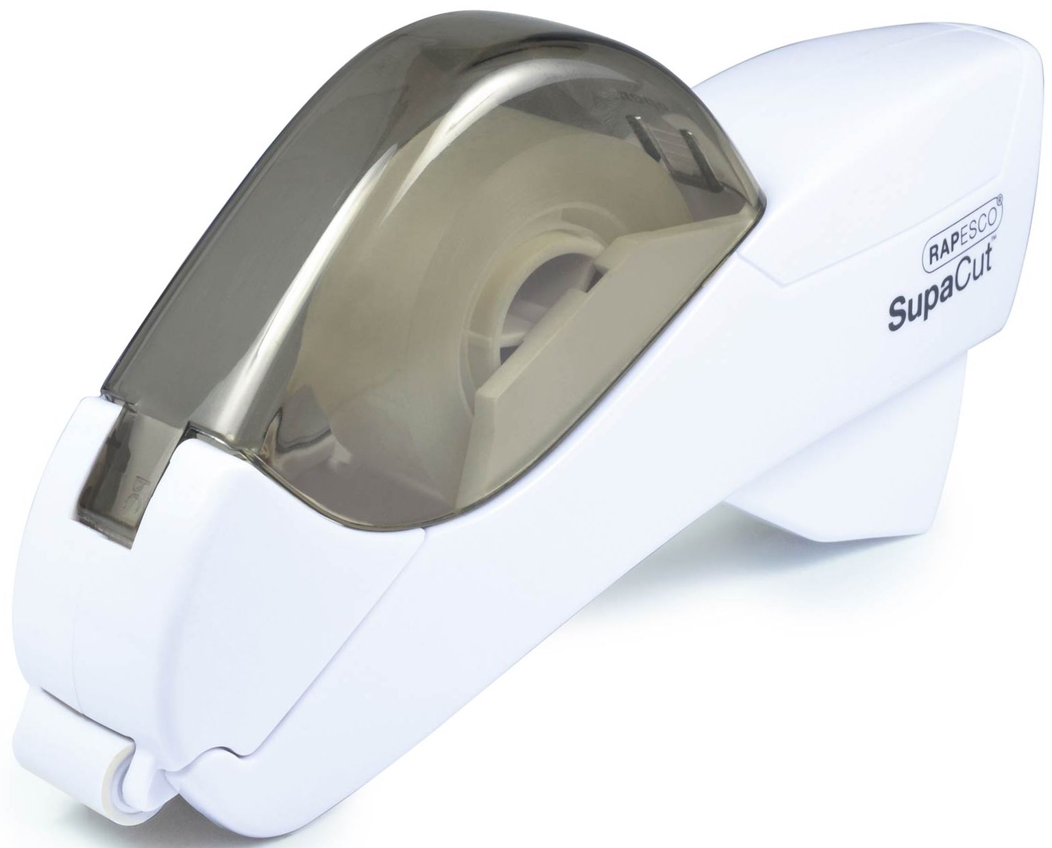 Dispenser banda adeziva Rapesco - Supacut, automat, alb