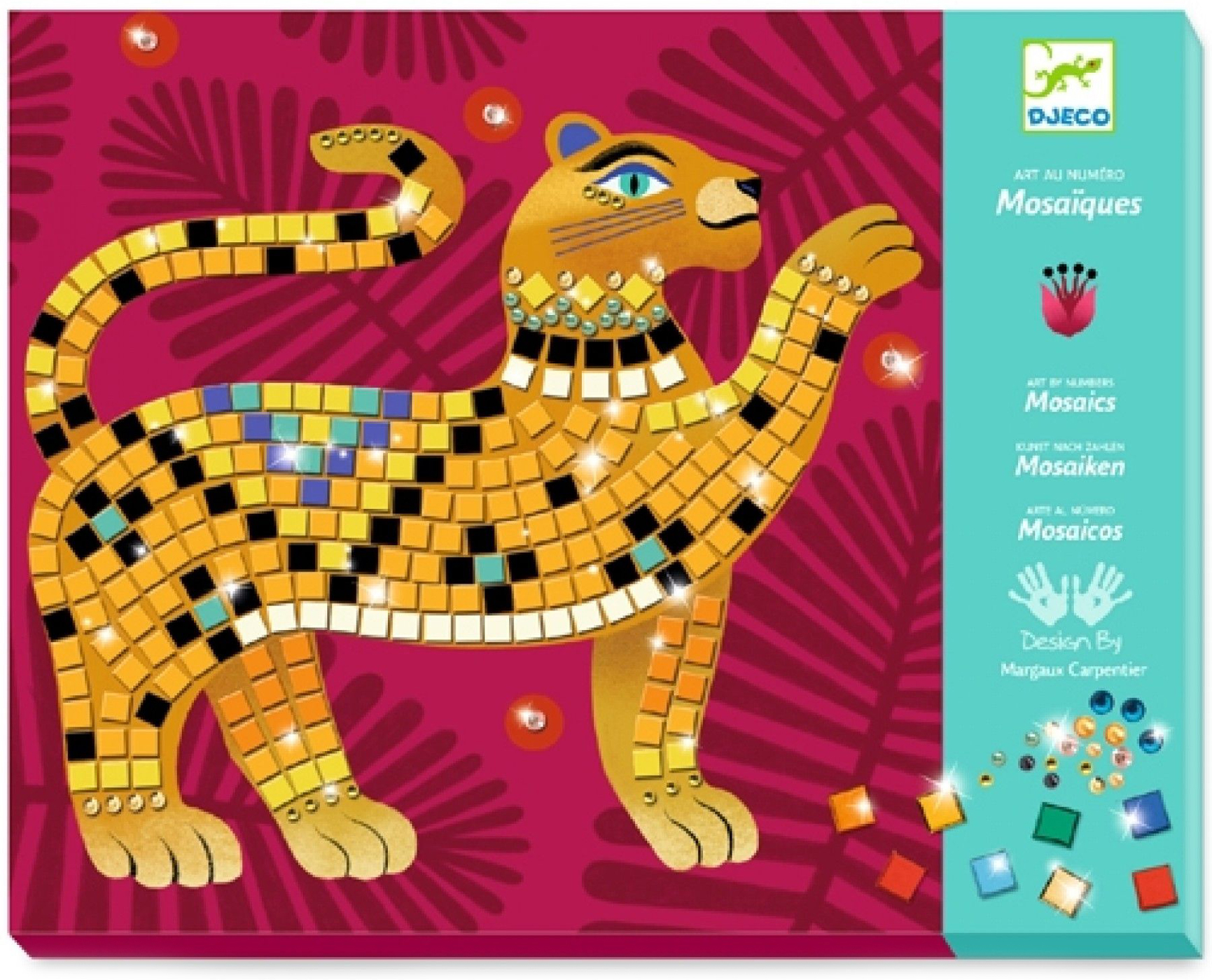 Mozaic Djeco -  In adancul junglei, 4 imagini