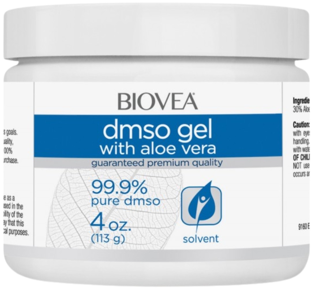 DMSO Gel de aloe vera, 118 ml, Biovea