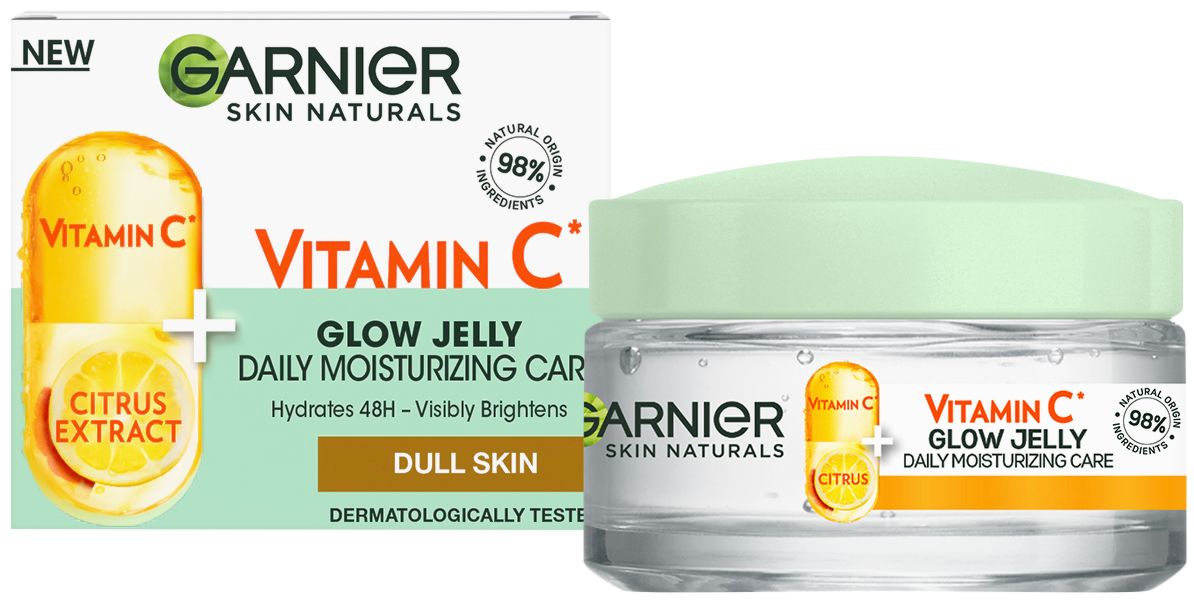 Gel Hidratant pentru Fata Garnier Skin Naturals, cu Vitamina C, 50 ml - imagine 3