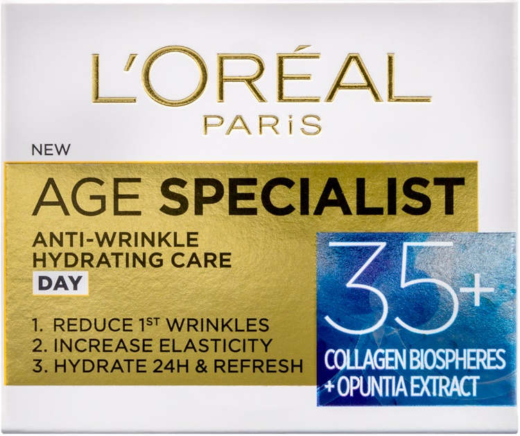 L'Oréal Age Specialist Crema de față de zi, 35 +, 50 ml