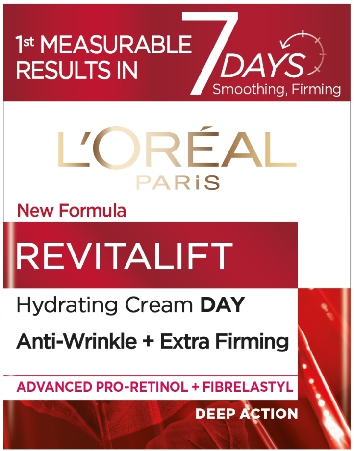 L'Oréal Revitalift Crema de față de zi, 50 ml