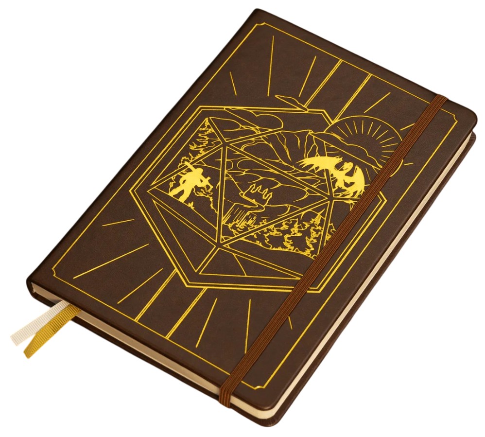 Jurnal GlassStaff - DnD 5e Player Journal, maro