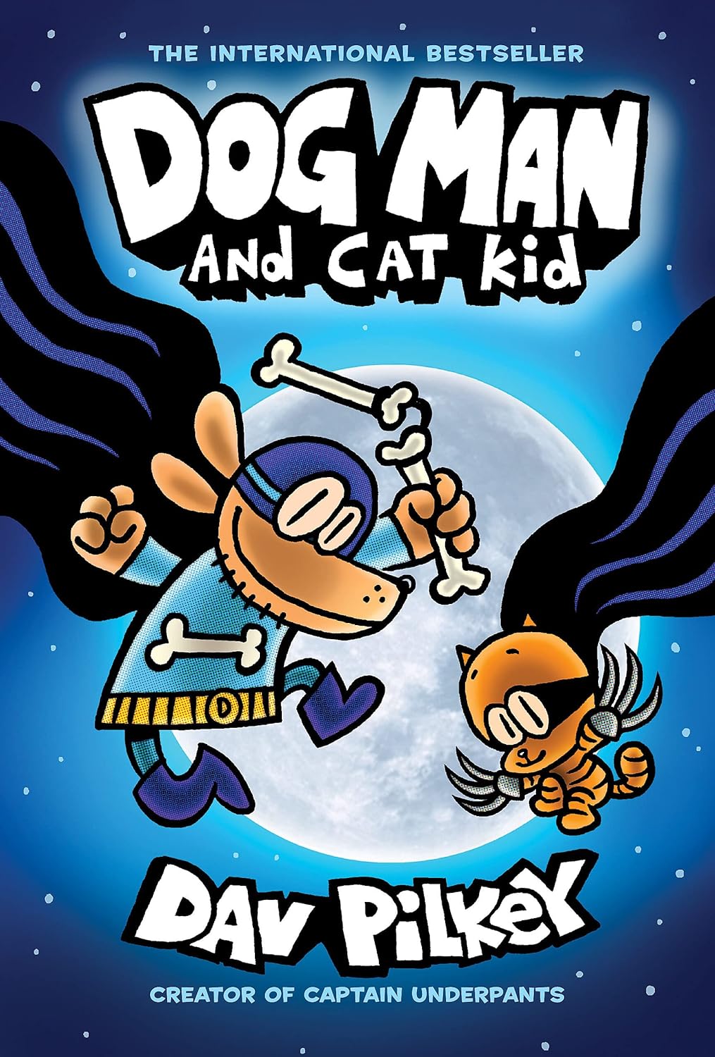 Dog Man, Vol. 4: Dog Man and Cat Kid (Hardcover)