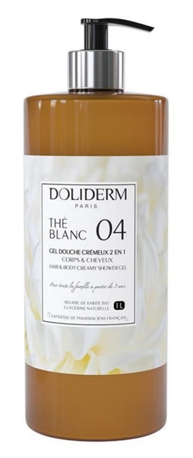 Doliderm Gel de duș 2 în 1 The Blanc 04, 1000 ml