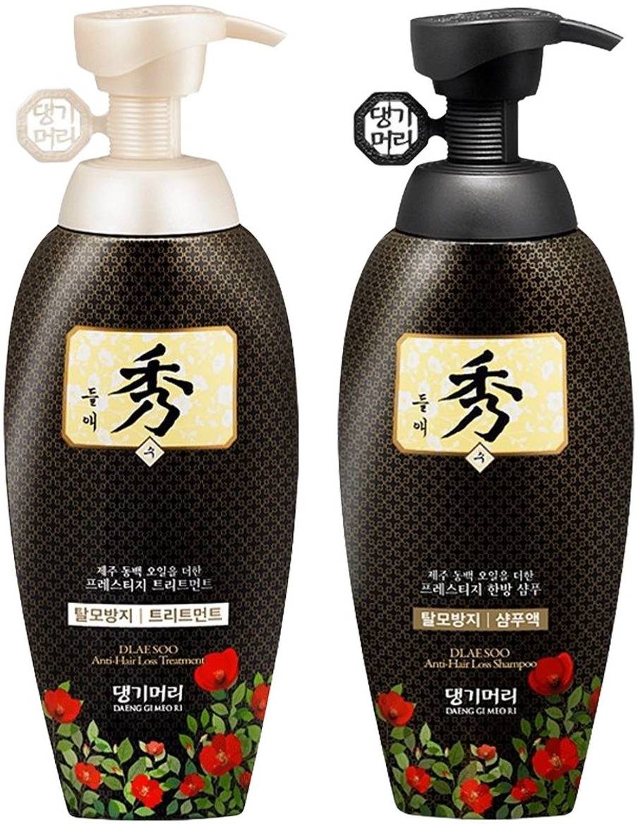 Doori Royal Camellia Set - Șampon și Balsam-mască, 2 x 400 ml