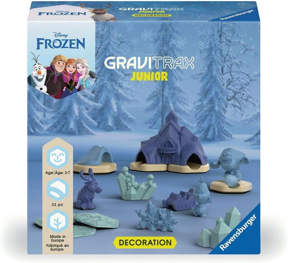Supliment de joc logic Ravensburger GraviTrax Junior Frozen