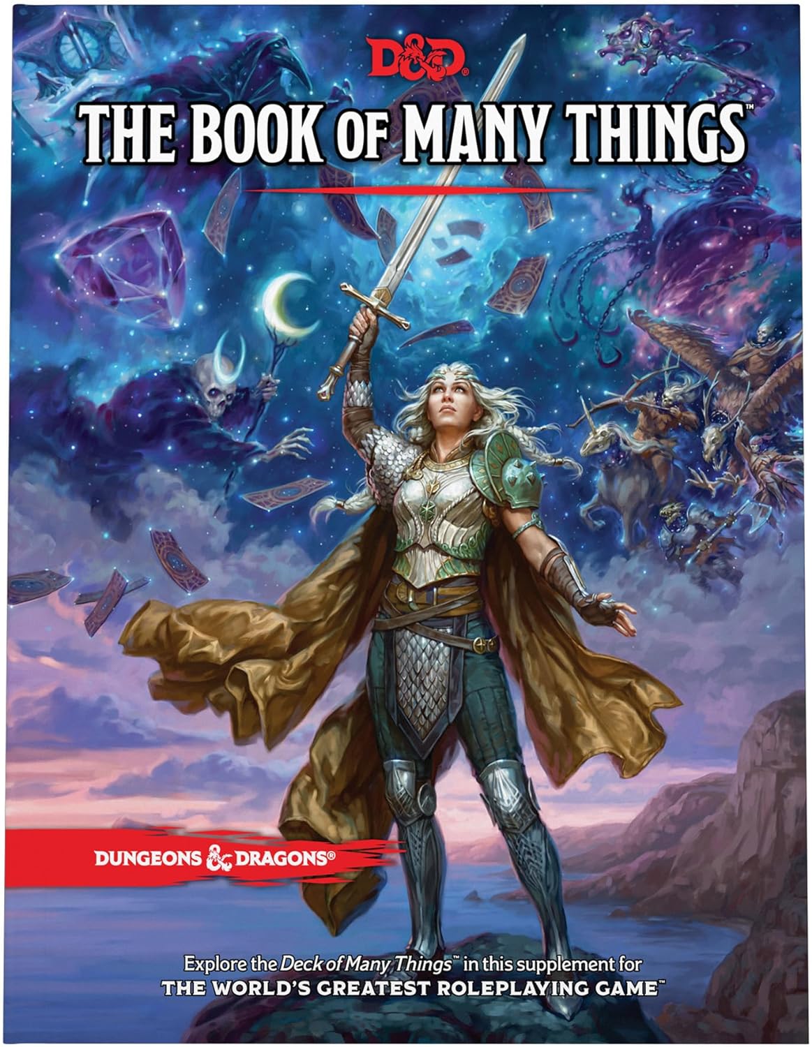 Supliment pentru joc de rol Dungeons &amp; Dragons - Deck of Many Things (Hard Cover)