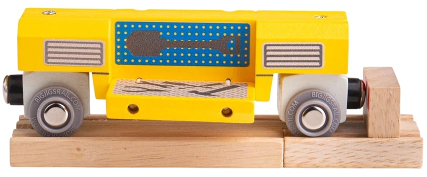 Supliment pentru trenul feroviar Bigjigs - Atelier mobil