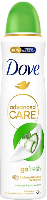 Dove Advanced Care Deodorant spray  Fresh Touch, 150 ml