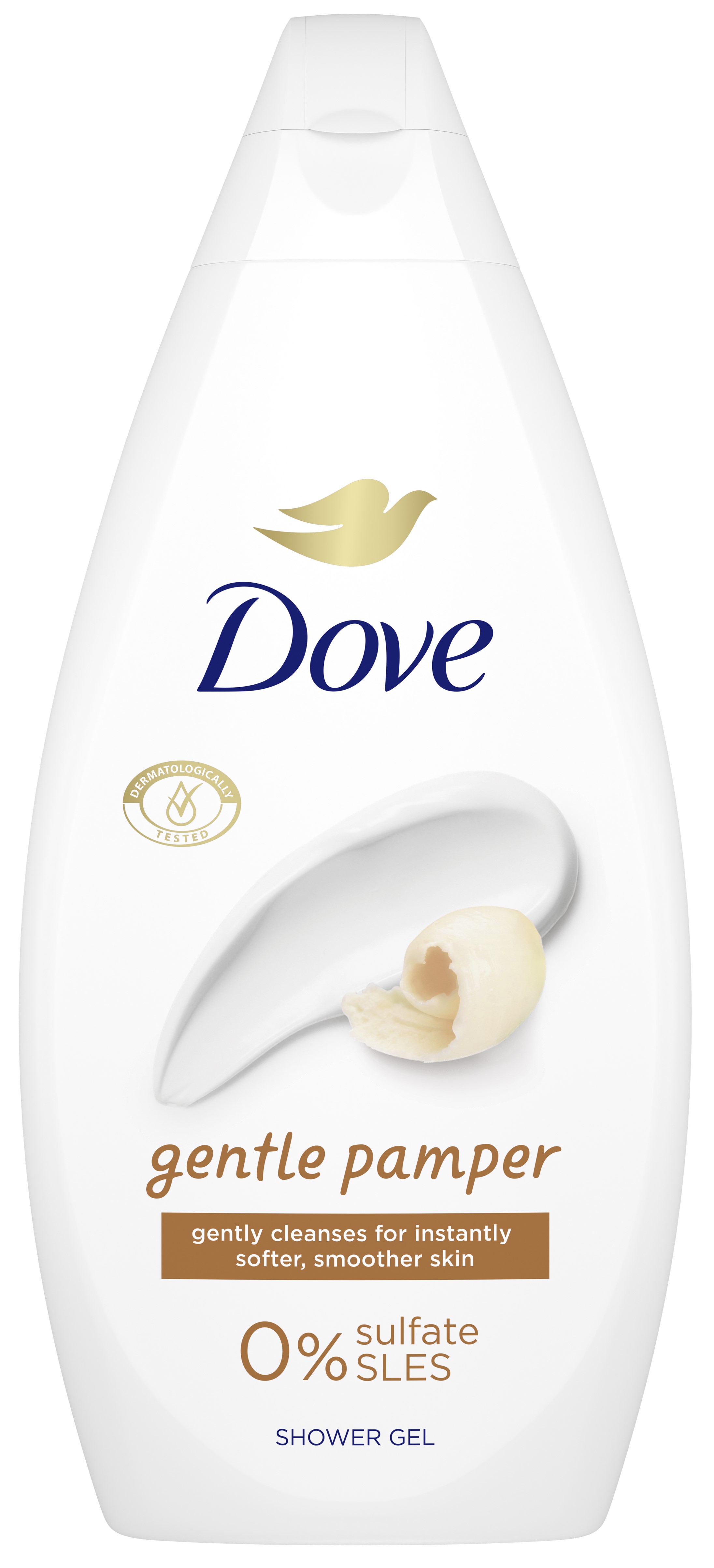Dove Essential Care Gel de duș  Gentle Pamper, 450 ml